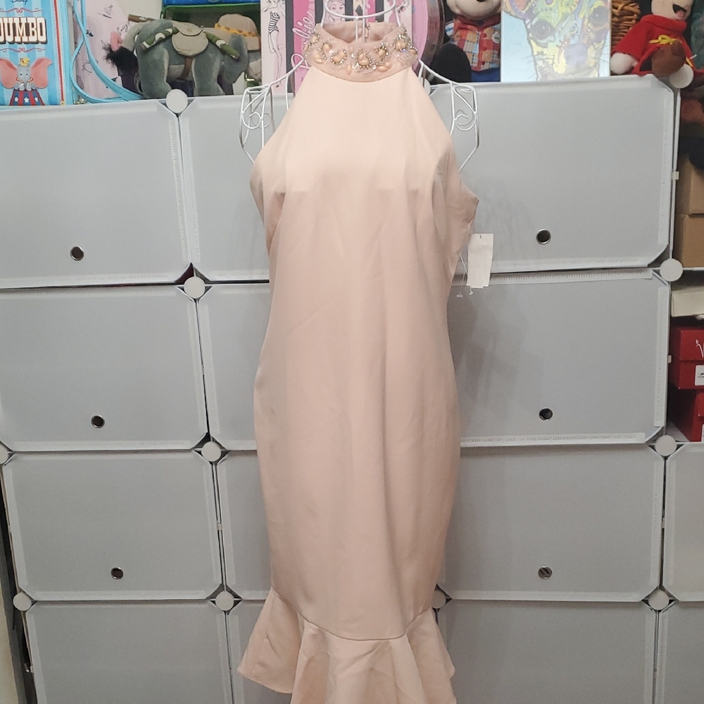 Marina Halter Dress Size 4